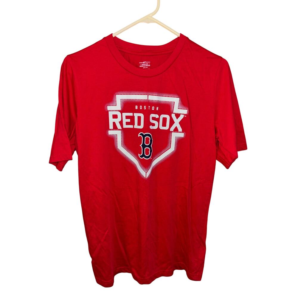 MLB Genuine Merchandise Boston Red Sox red youth baseball t-shirt (XL 18/20)
